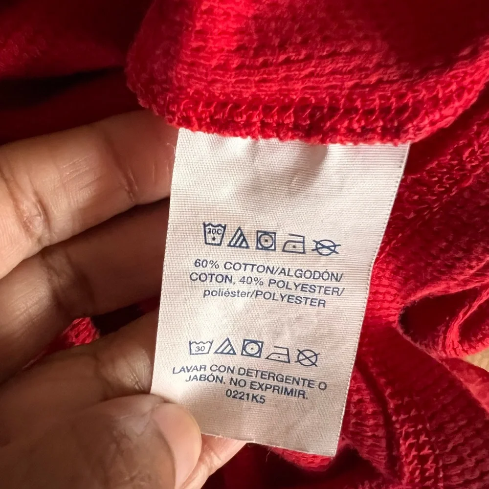 Polo Ralph Lauren Red Henley